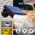 4 LED Powerful Solar Security Lights Outdoor Decor Sensor Motion 3 Modes Street Waterproof Lamp Wall Night Work Light for Garden