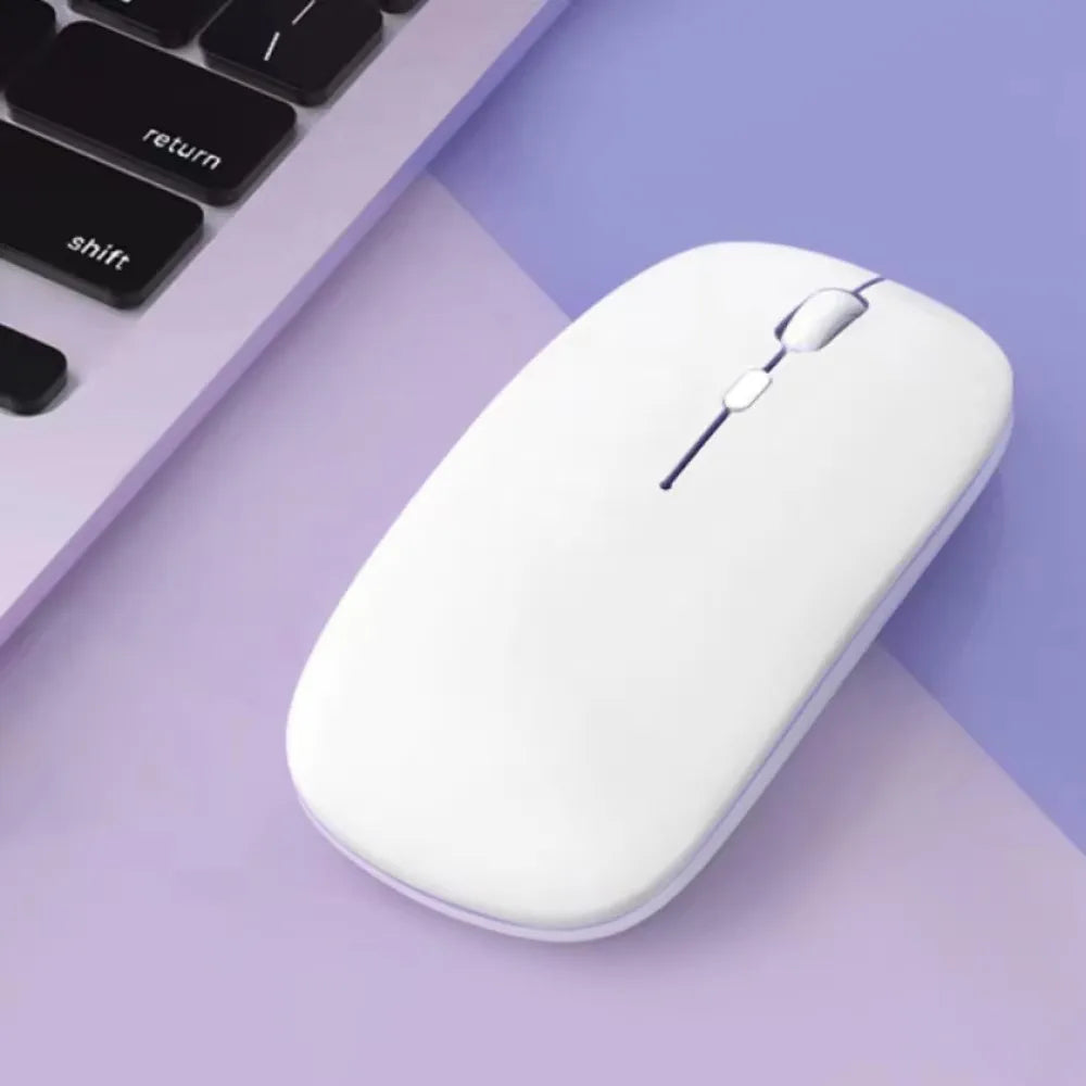 Bluetooth-compatible Mouse Wireless Mouse Silent Computer Mice Portable Working Gaming Mouse For Laptops iPad Tablet PC Computer