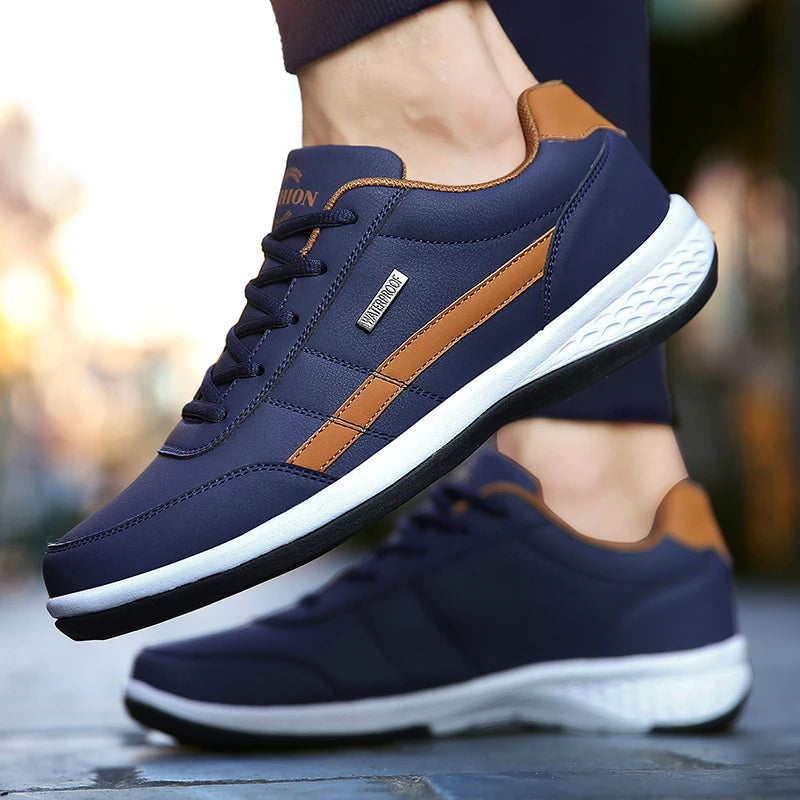 Men's Casual Sports Shoes 2025 Trend Breathable Fashion All-Match Outdoor Non-Slip Flat Shoes Comfortable Trendy Footwear