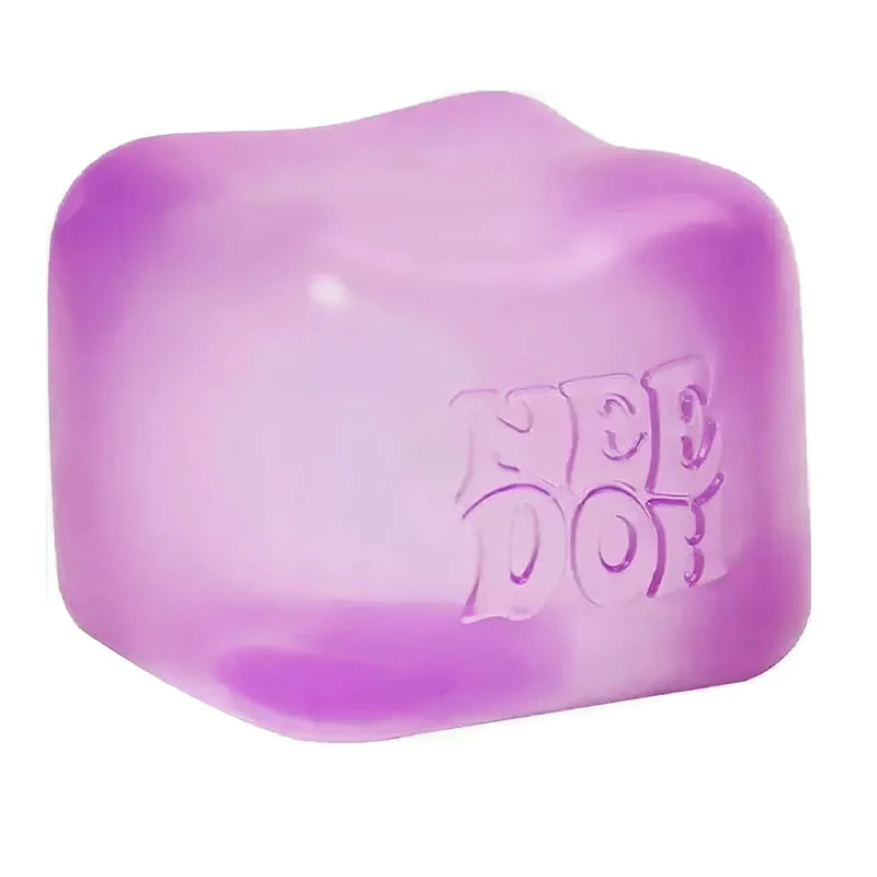 ### Needoh Nice Cube Sensory Stress Reliever Fidget Tool for Anxiety & Focus Desk Sensory Cube for Adults & Kids Solving Venting