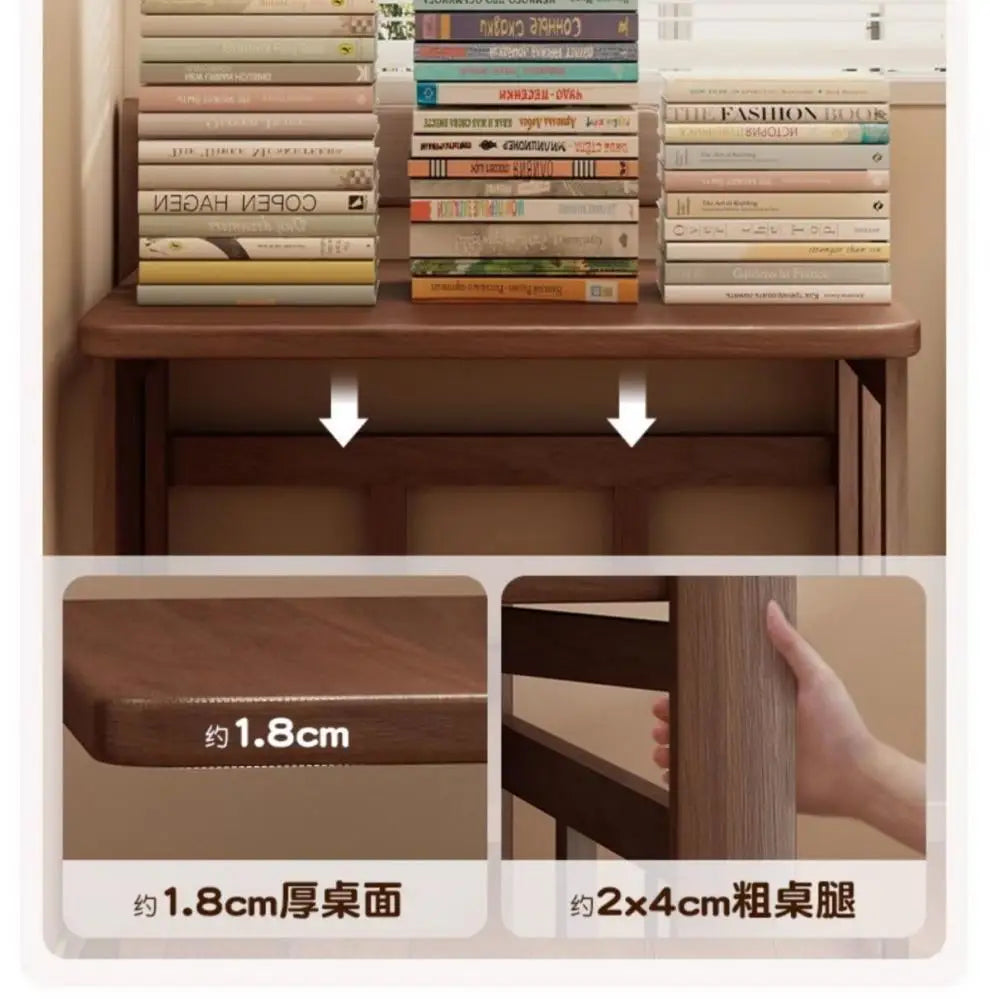 Folding desk, student home computer desk, bedroom small apartment study table, bedside writing desk, simple table
