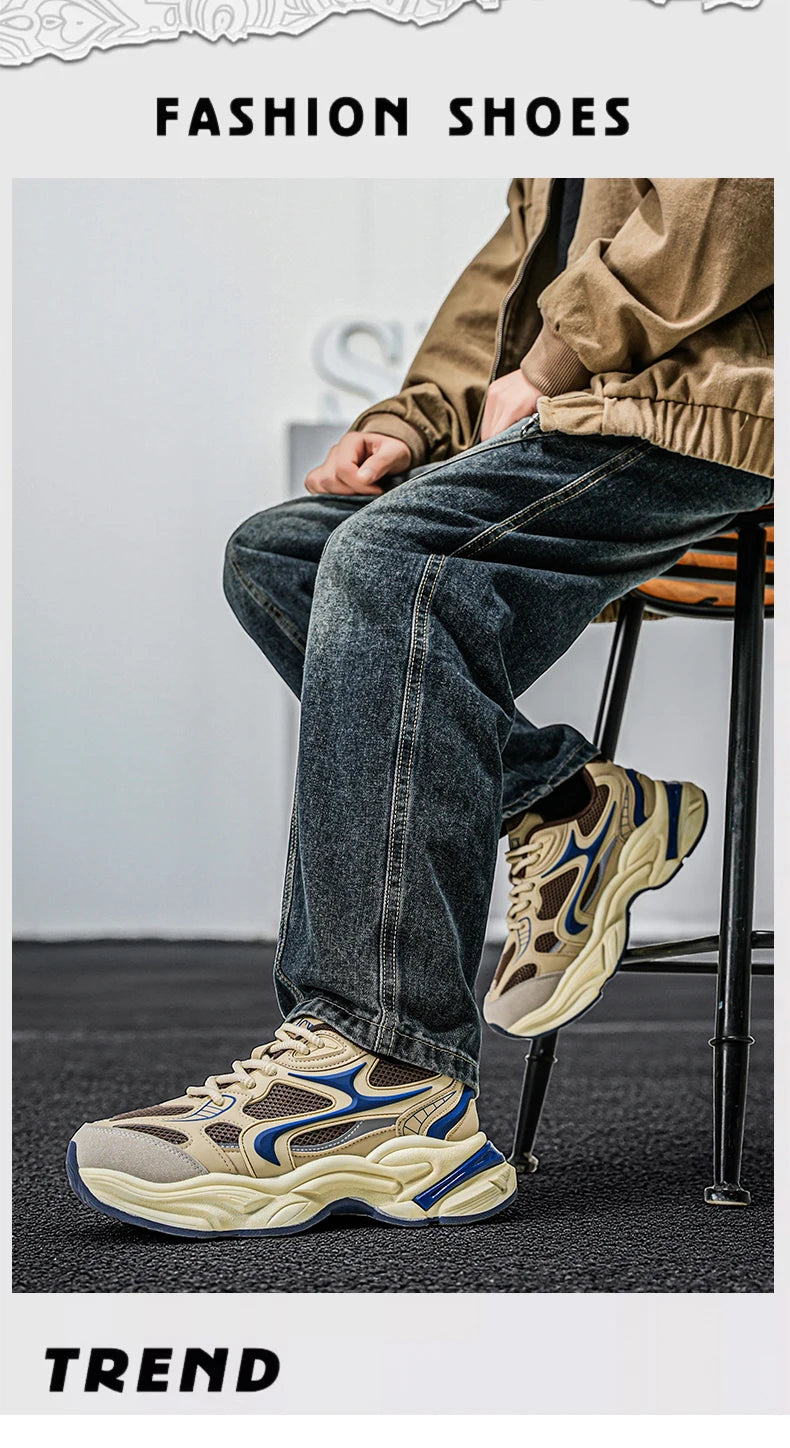 Shoes for Men Sneakers Men's Casual Sports Outdoor Hiking Trendy Fashion Street Comfortable Zapatillas Hombre Trainer Men