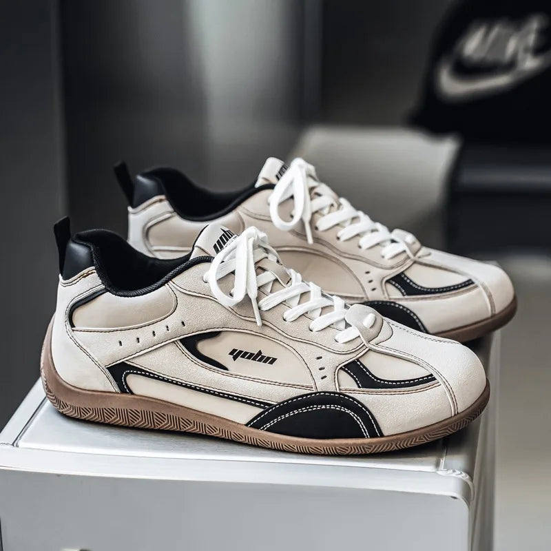 Shoes Man 2026 Trend Casual Sneakers Comfortable Lace Up Flats Tennis Shoe Breathable Walking Jogging Shoe