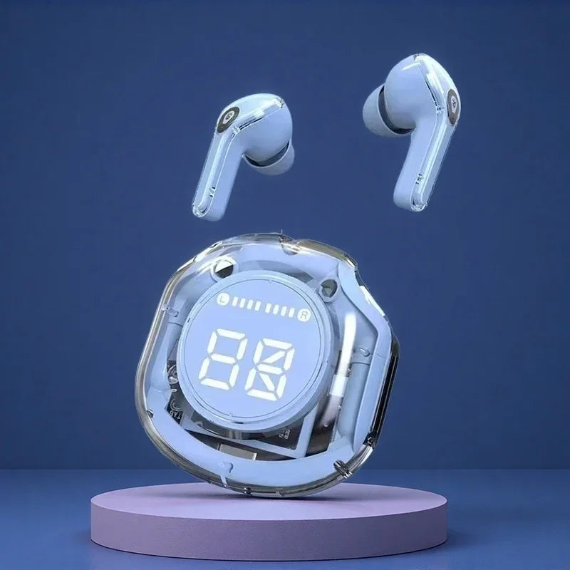 NEW Wireless Bluetooth Headset Wireless Headphones LED Power Digital Display Stereo Sound Wireless apply to smartphones
