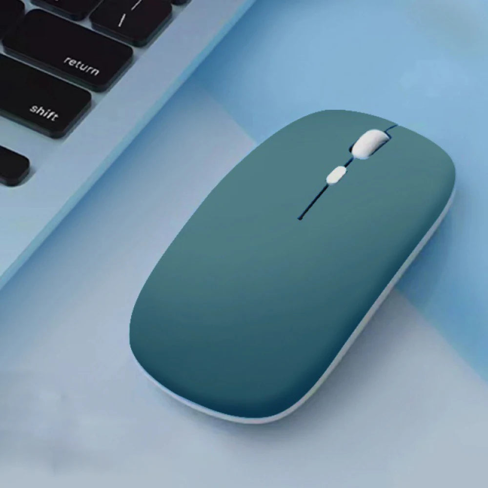 Bluetooth-compatible Mouse Wireless Mouse Silent Computer Mice Portable Working Gaming Mouse For Laptops iPad Tablet PC Computer