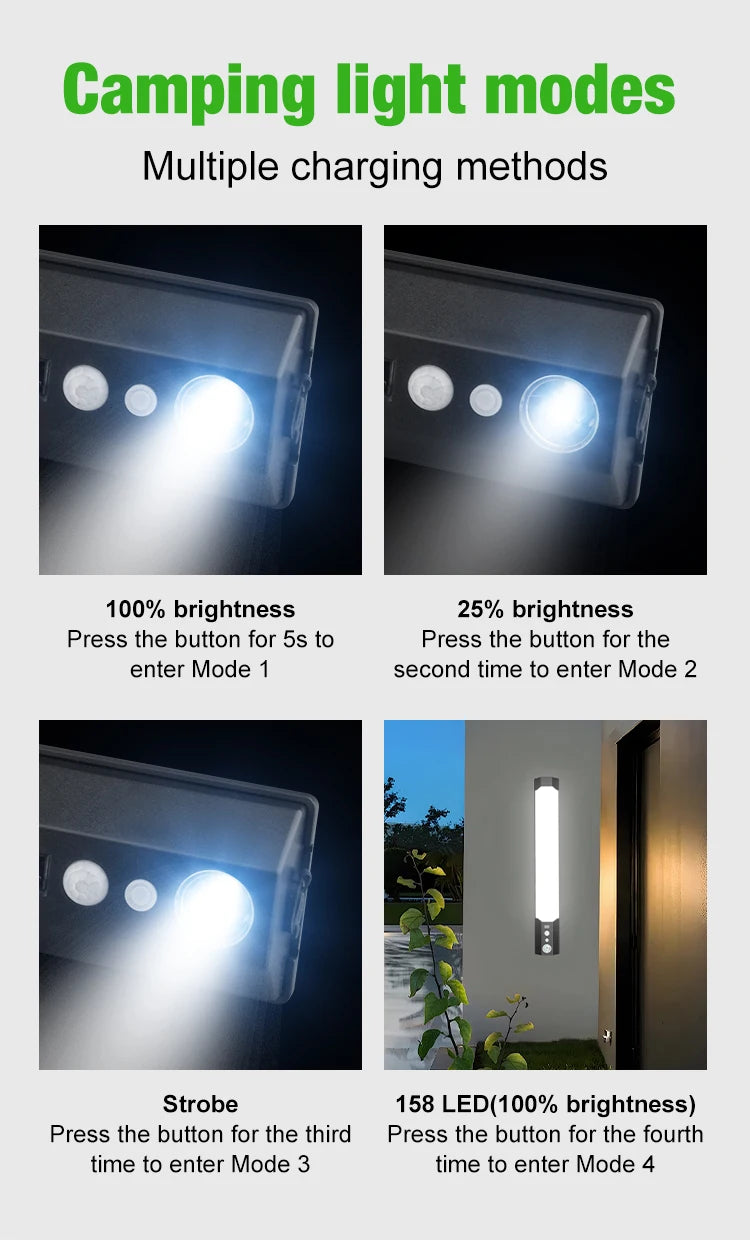 Solar Lights Outdoor 158/316LED 7 Modes Separable Waterproof Garden Patio Yard Christmas Party Decor Landscape Lighting