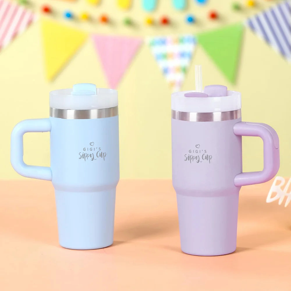 14oz Thermal Mug with Handle, 304 Stainless Steel Insulated Tumbler Vacuum Coffee Cup, Portable Water Cup Travel Thermal Cup