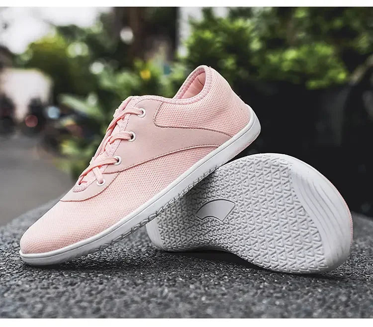 Men's barefoot walking shoes with wide toe and scattered minimalist shoes, suitable for gyms, driving offices.