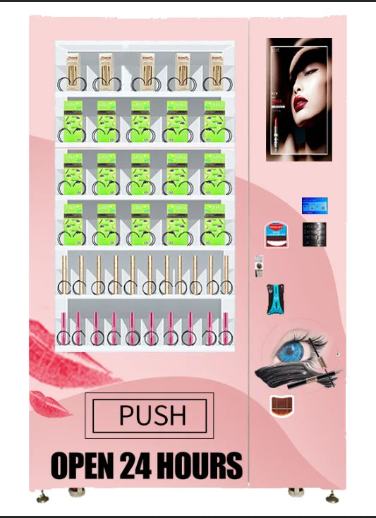 Vending Machine Supplier Cosmetic Hair Make up Beauty Vending Machine