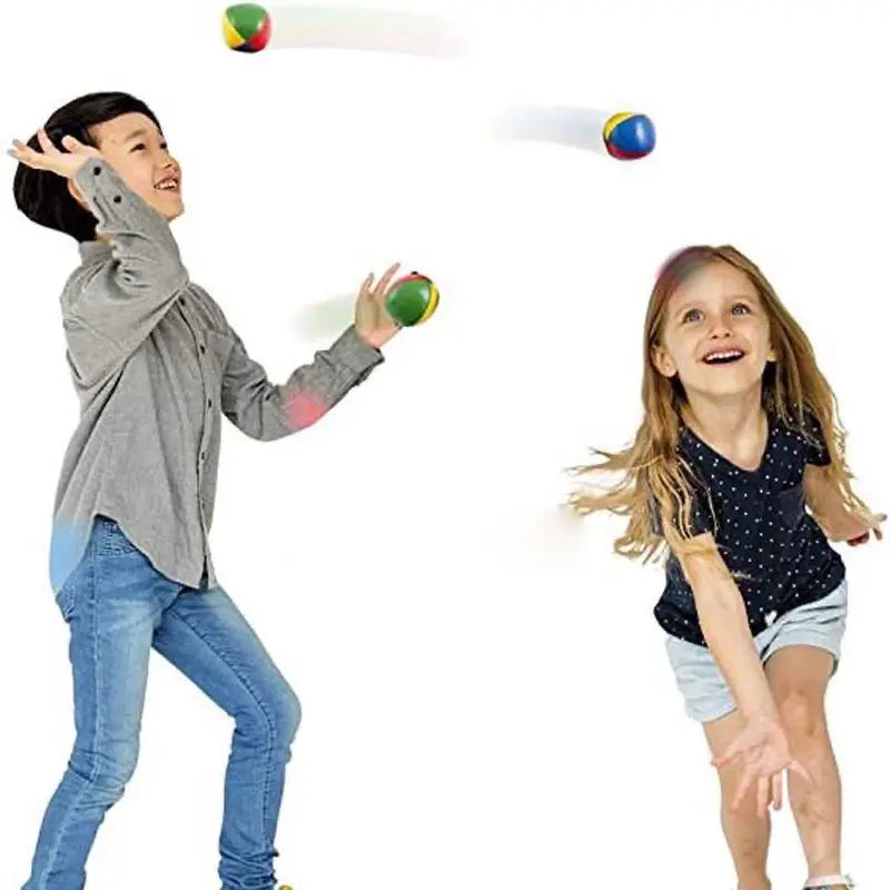 Children‘S Outdoor Sport Ball 3-6Pcs Juggling Balls Set Circus Balls With 4 Panel Design for Kids and Adults Outdoor Sport Toys
