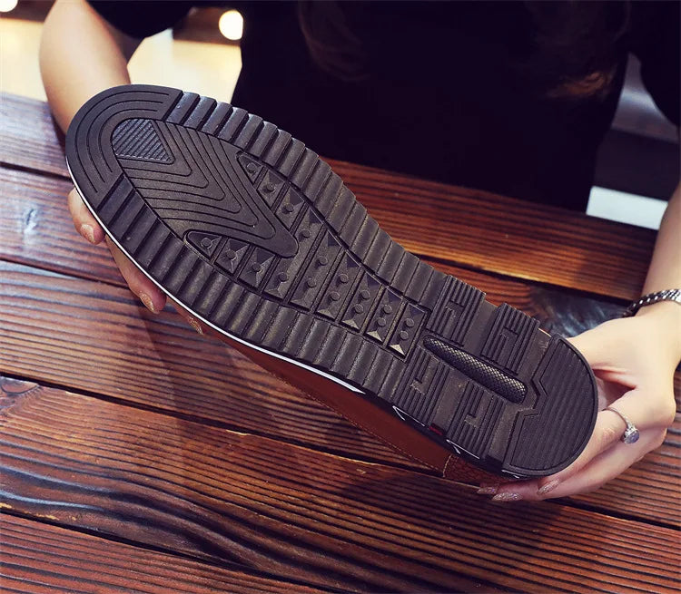 Men's Shoes Soft Bottom Soft Leather Casual Shoes New Spring Trendy Design Men's Footwear Men's Sports Shoe Zapatos Para Hombre