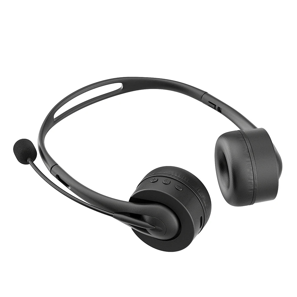 Bluetooth 5.3 Truck Driver Headset Wireless With Noise-cancelling Microphone Wireless Headphones For Mobile And PC Stereo