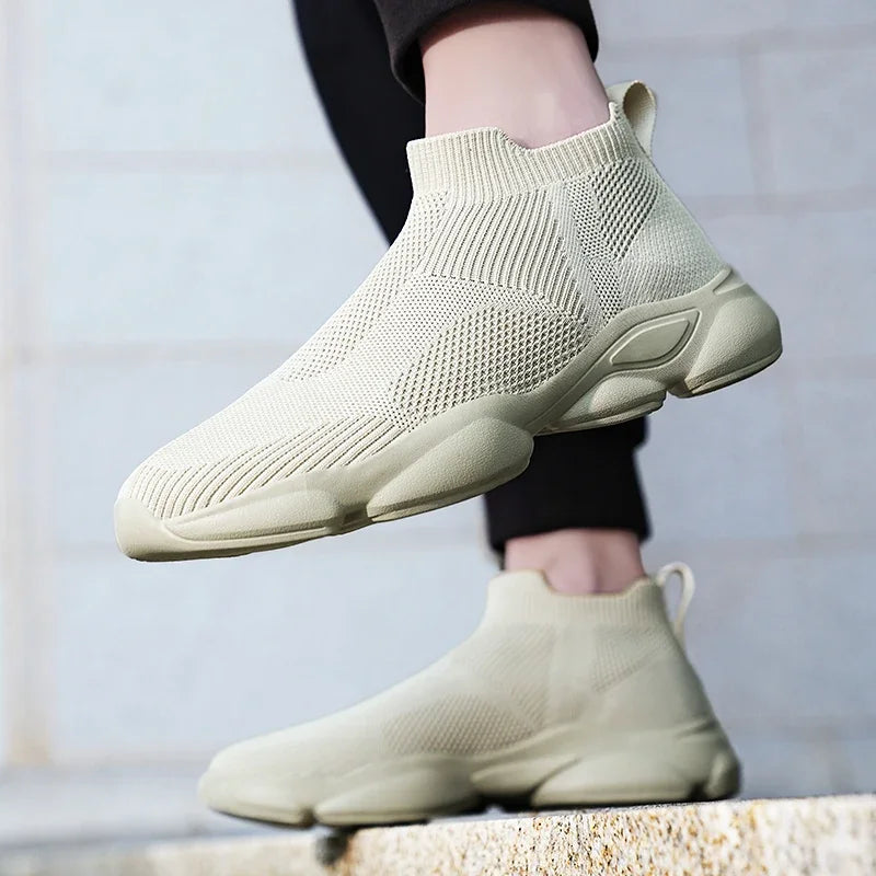 Brands Wide-Footed Luxury Shoe Man Mocassin Basket Summer Husband Tennis Shoes Men's Winter Sneakers Sock Women's Sports Shoes