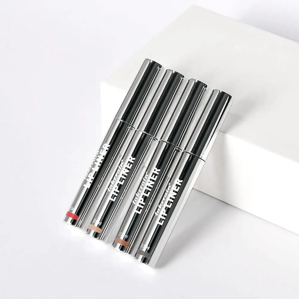 Waterproof Lip Liner Peel Off Tattoo Lipgloss Waterproof Long Lasting Matte Lip Tint Brown Contour Tear-off Lips Stain Cosmetic