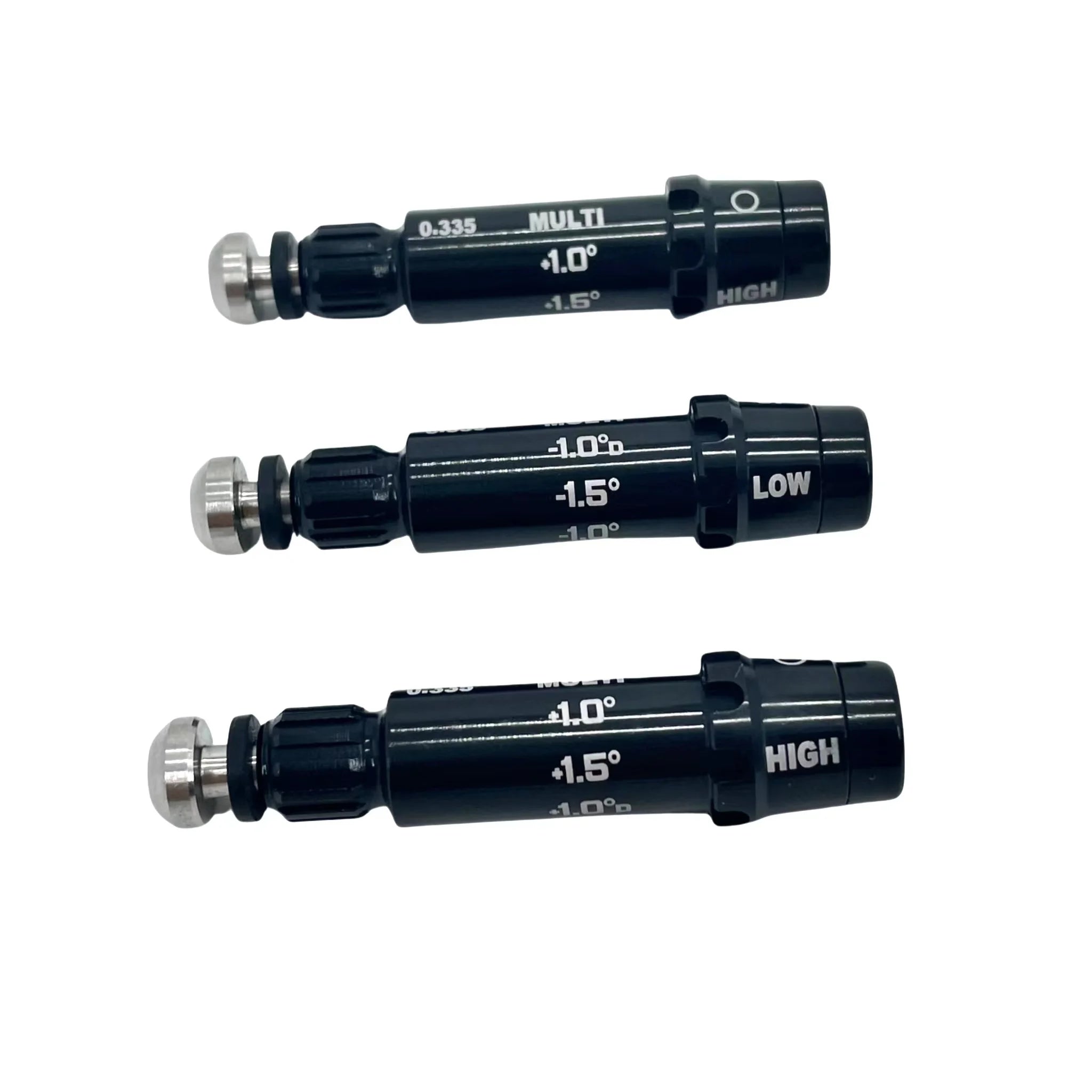 Golf ±1.5° adjustable Universal Shaft Sleeve Adapter fit for Titleist/Callaway/Taylormade/Ping/PXG/Cobra/NiKe/Mizuno Driver .335