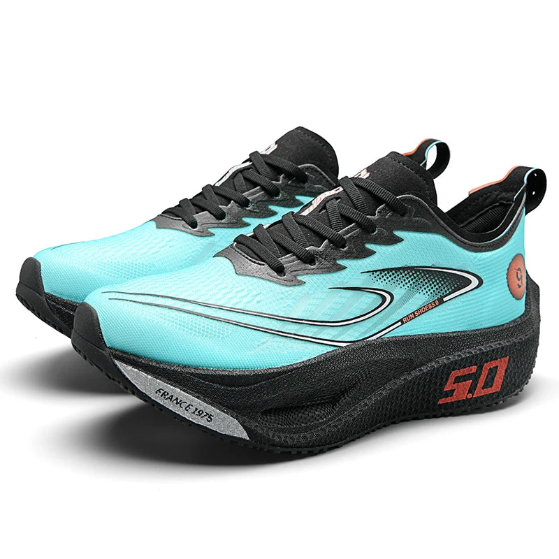 Casual Sports Shoes for Men&Women,Sneakers Platform Running Carbon Plate,Marathon Racing,Shock-absorbing,Athletics Training Shoe