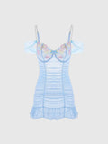 Lingerie Tops for Women Lace Women's Sheer Mesh Deep V Neck Transparent Sleepwear Nightgown Sheer Bodysuit for Women Lingerie
