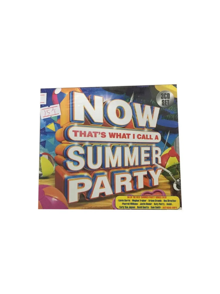 CD Now That S What I Call A Summer Party 3CDThe Overall Style Is Unified  Summer Tone of "brisk, High Energy and Easy To Follow"