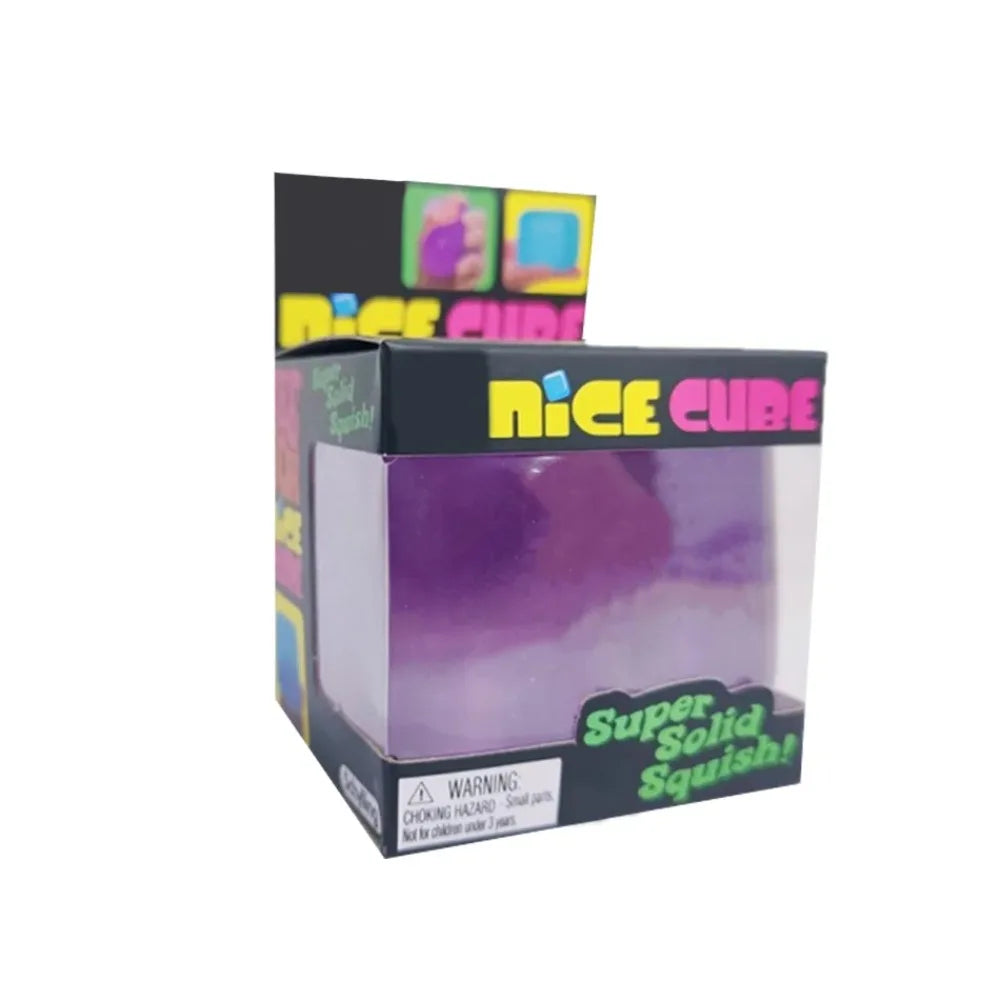 IN Stock NEW HOT Needoh Nice Cube Sensory Stress Reliever Fidget Tool for Anxiety & Focus Desk Sensory Cube for Adults & Kids