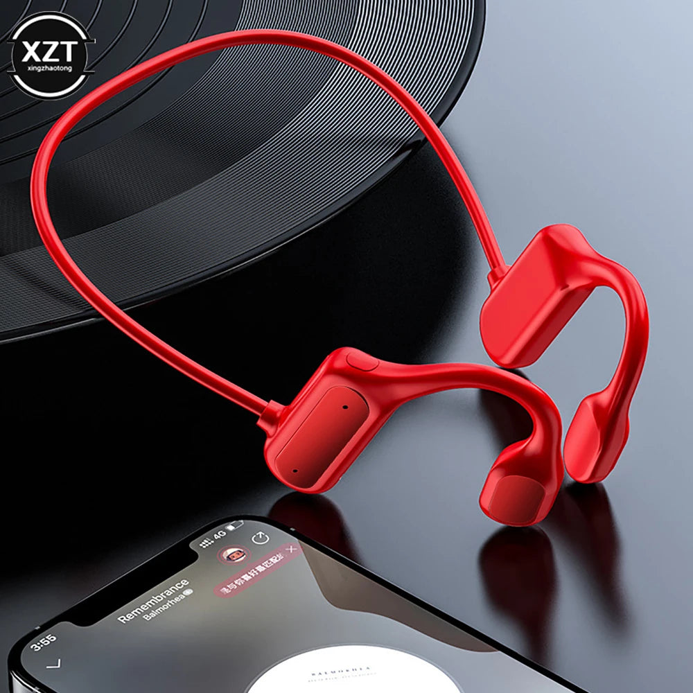 BL09 Wireless Headset, Bluetooth 5,0, Bone Conducting Audio Equipment, OpenEAR, Outdoor Sports, Stereo, Waterproof, Microphone