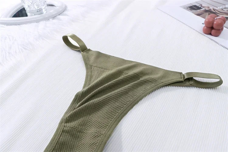 Sexy Women Bra Panties Set G-String Sports Bra Crop Top Seamless Underwear Fitness Bra Top Thongs Female Lingerie Set Intimates