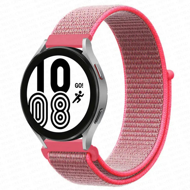 22mm 20mm Band for Samsung Galaxy Watch 7 FE 4 6 classic 5 Pro 3 active 2/correa Nylon Bracelet Huawei watch GT 2 3 pro 4 strap