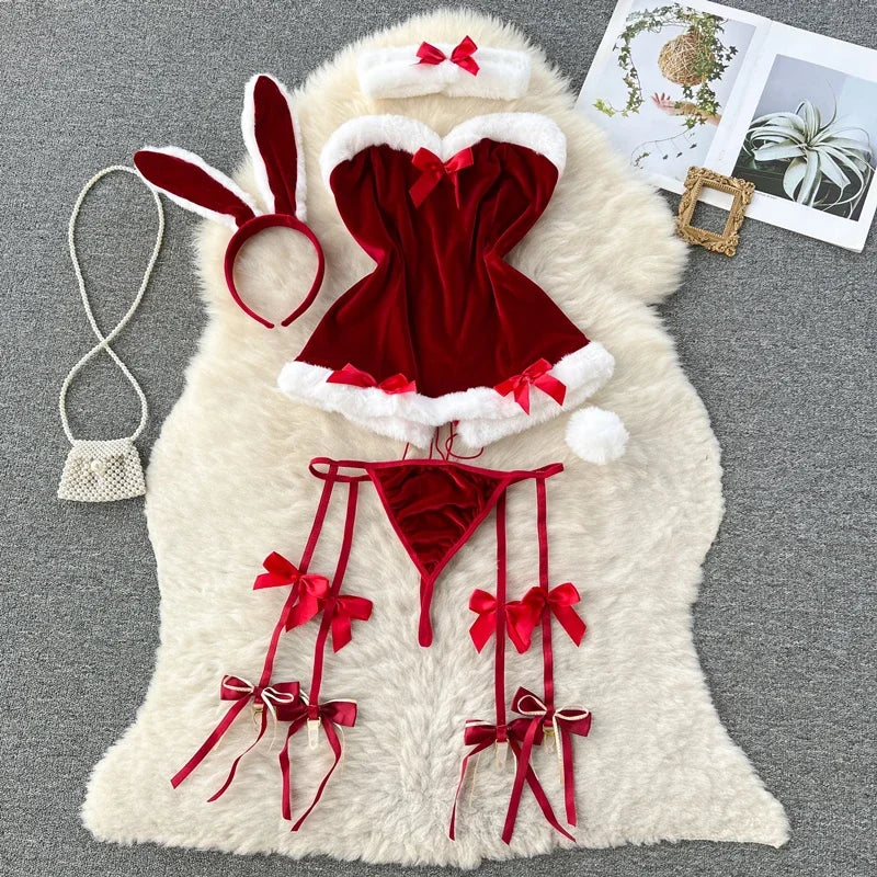 Women's Bras Women's Underwear Sets Sexy Lingerie Outfit Bra And Panty Set Woman Clothes Attractive Chest Suspenders Below Sex