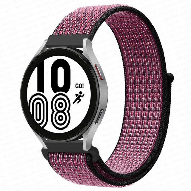 22mm 20mm Band for Samsung Galaxy Watch 7 FE 4 6 classic 5 Pro 3 active 2/correa Nylon Bracelet Huawei watch GT 2 3 pro 4 strap