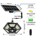 Solar Shed Light Outdoor Solar Pendant Light Indoor Outdoor Motion Sensor Timer Waterproof Gazebo Yard Garage Patio Chicken Coop