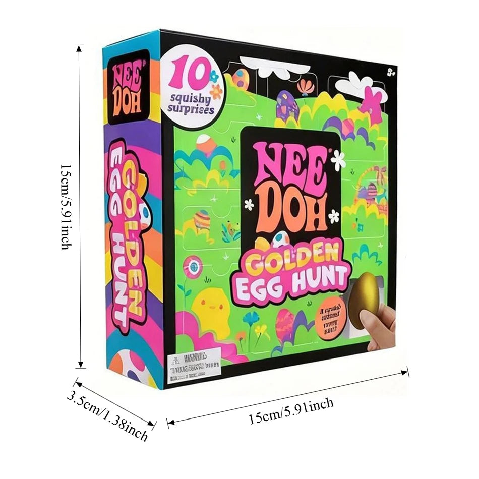 Hot Needoh Nice Cube Sensory Stress Reliever Fidget Tool For Anxiety & Focus Desk Sensory Cube With Box for Friends Gifts