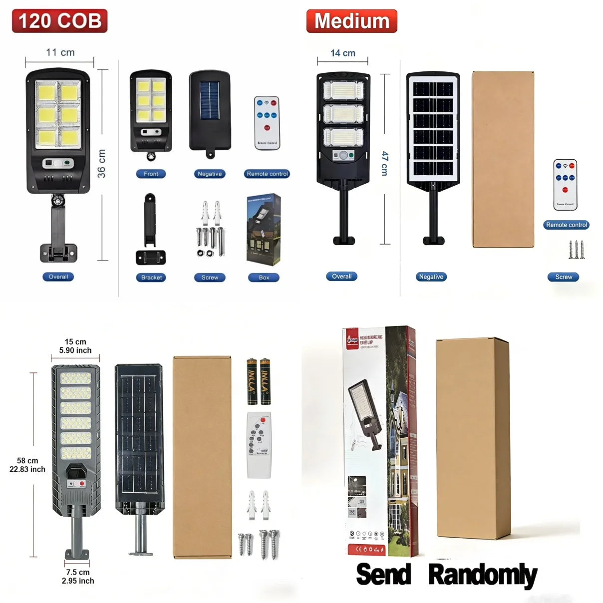 9000000LM 4000W/3000W/1000W Solar Lights Outdoor Waterproof Street Lamp Floodlight With Motion Sensor Garden Courtyard Wall Lamp