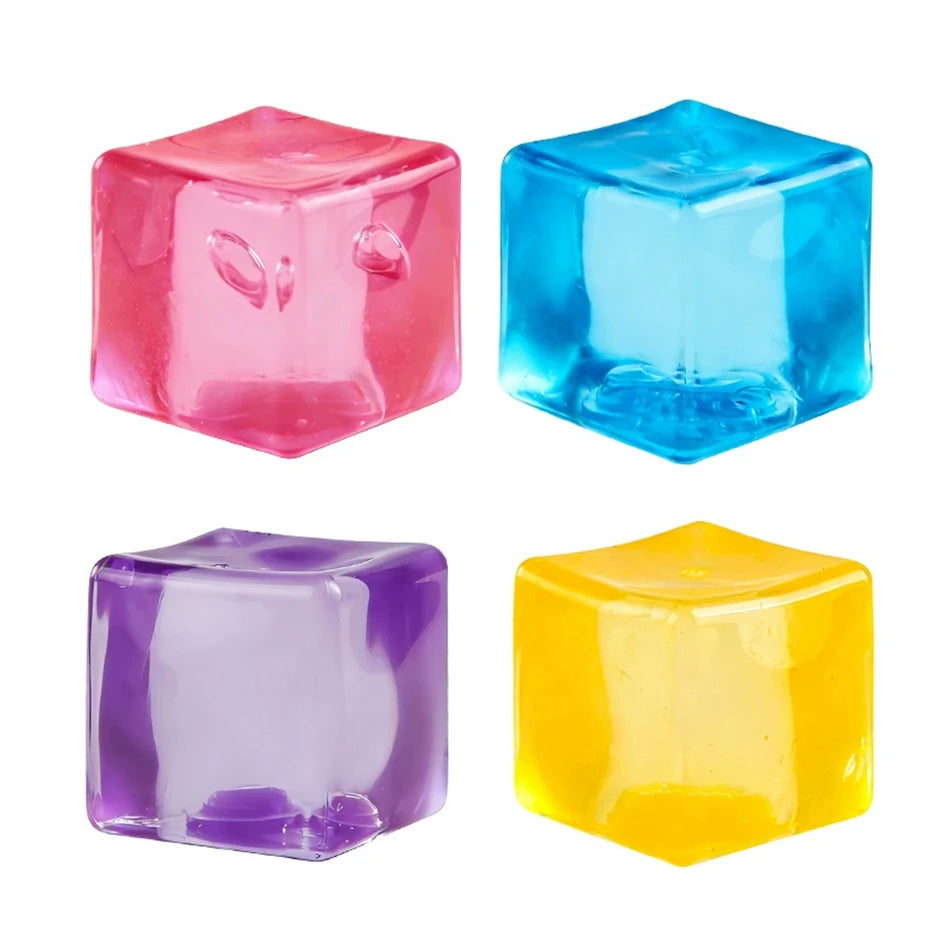 Hot Needoh Nice Cube Sensory Stress Reliever Fidget Tool For Anxiety & Focus Desk Sensory Cube With Box for Friends Gifts
