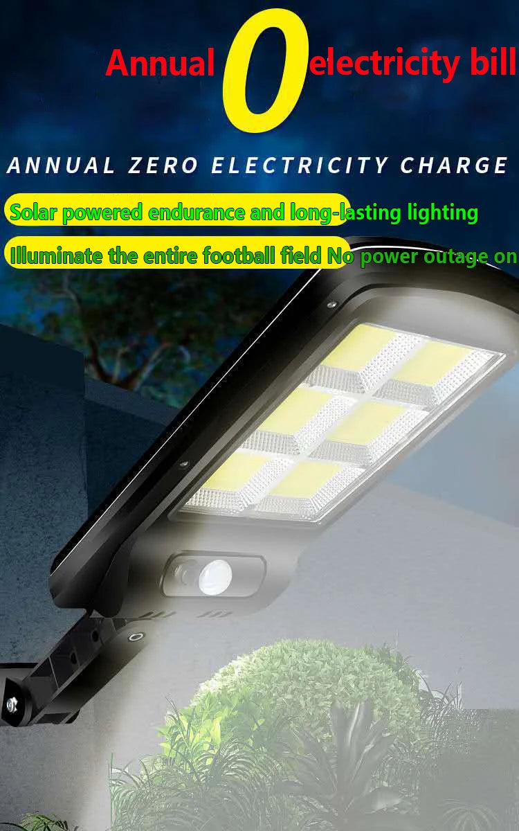 Solar LED Light Outdoor Waterproof Solar Light 3 Lighting Modes ultra bright solar street Light Garden Holiday Decorative Lights