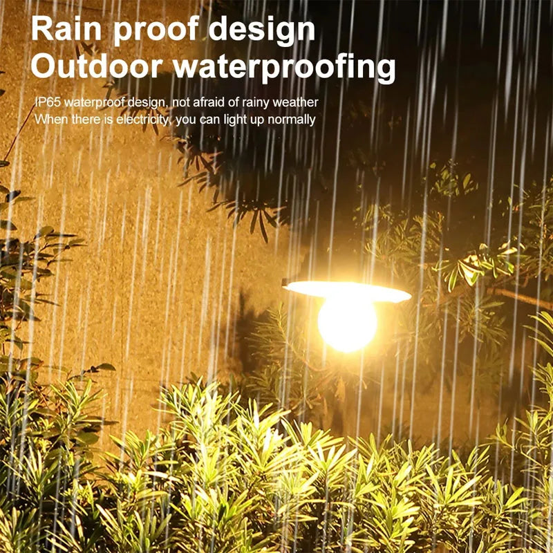 Solar Lantern Lights Outdoor Retro Solar Light with 4 Lighting Modes & Motion Sensor Waterproof Outside for Farmhouse Garden