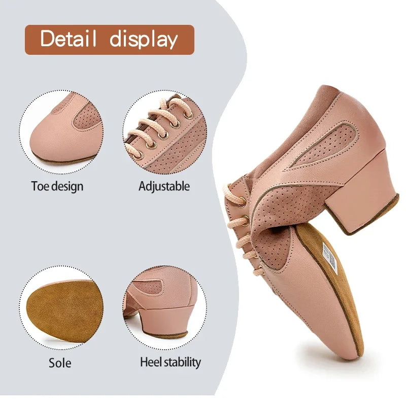 Women Dance Shoes Latin Tango Dancing Shoes Salsa Dance Shoes for Ladies Ballroom Dance Sneakers Training  Adult