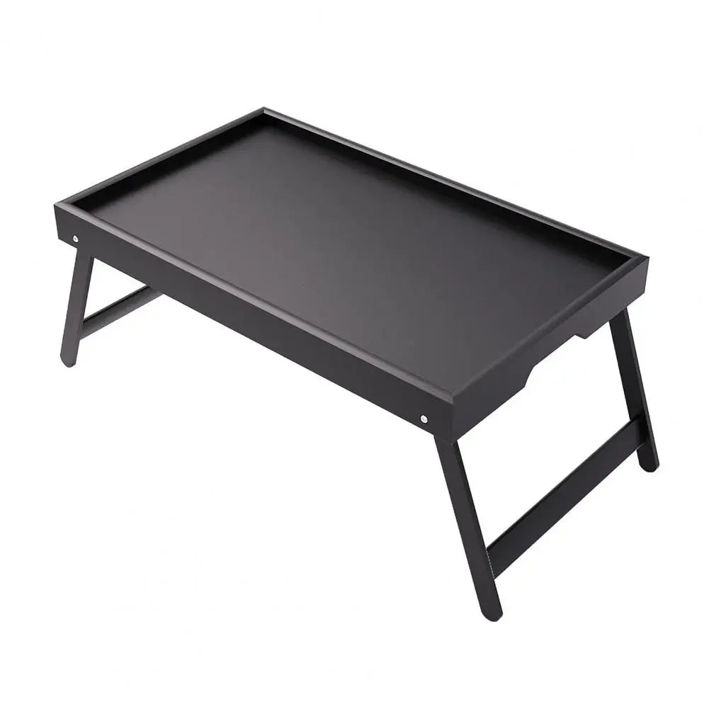 Folding Bed Table Bamboo Bed Tray Table for Breakfast Laptop Use Folding Legs for Easy Storage Serving Tray for Snacks Drawing