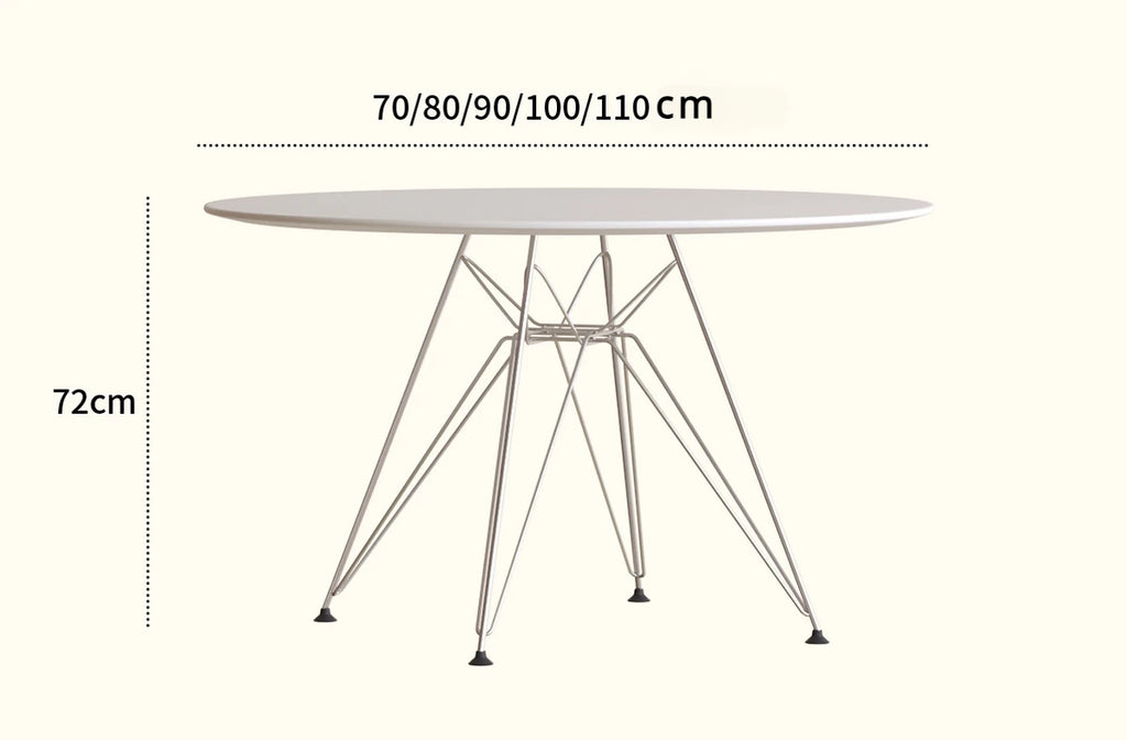 Portable Dining Table Folding Round Tables Kitchen Simple Removable Space Saves Modern Living Room and Dining Room Furniture