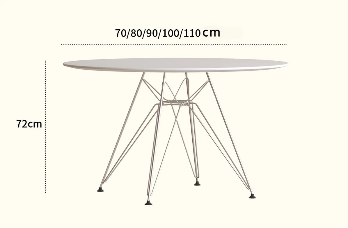 Portable Dining Table Folding Round Tables Kitchen Simple Removable Space Saves Modern Living Room and Dining Room Furniture