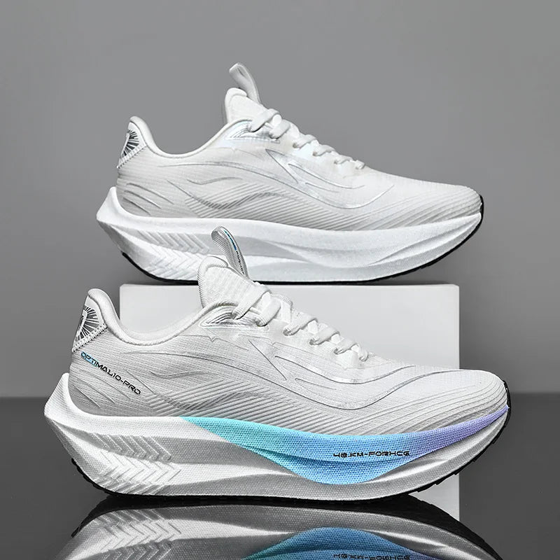 Hot Sports Shoes for Men&Women,Running Sneakers,Carbon Plate,Male Marathon Racing,Shock-absorbing,Gym Athletics Training Shoes