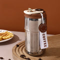 Personalized Portable Coffee Thermal Cup Digital Temperature Travel Car Bottle Custom Logo Text Drinkware for Mom Dad Christmas