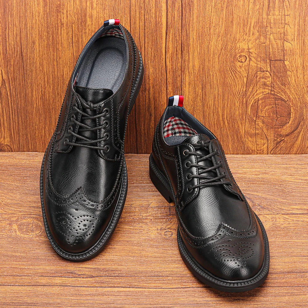 Dress Shoes Man Business Stylish Comfortable Gentleman'S Wedding Shoes