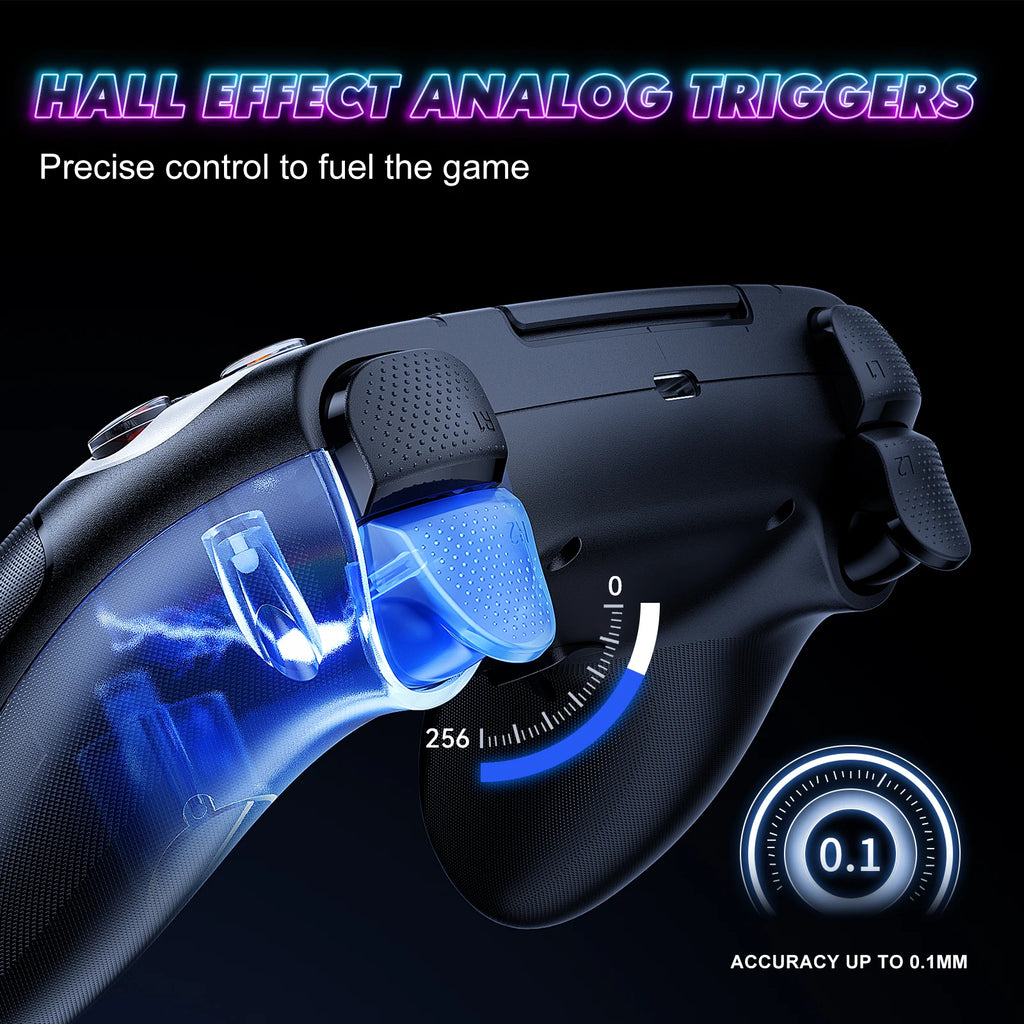 Bluetooth Gamepad For Playstation 5/Ps5 Wireless Controller Pc Console Controller With Turbo Dual Sense Vibrate Programming