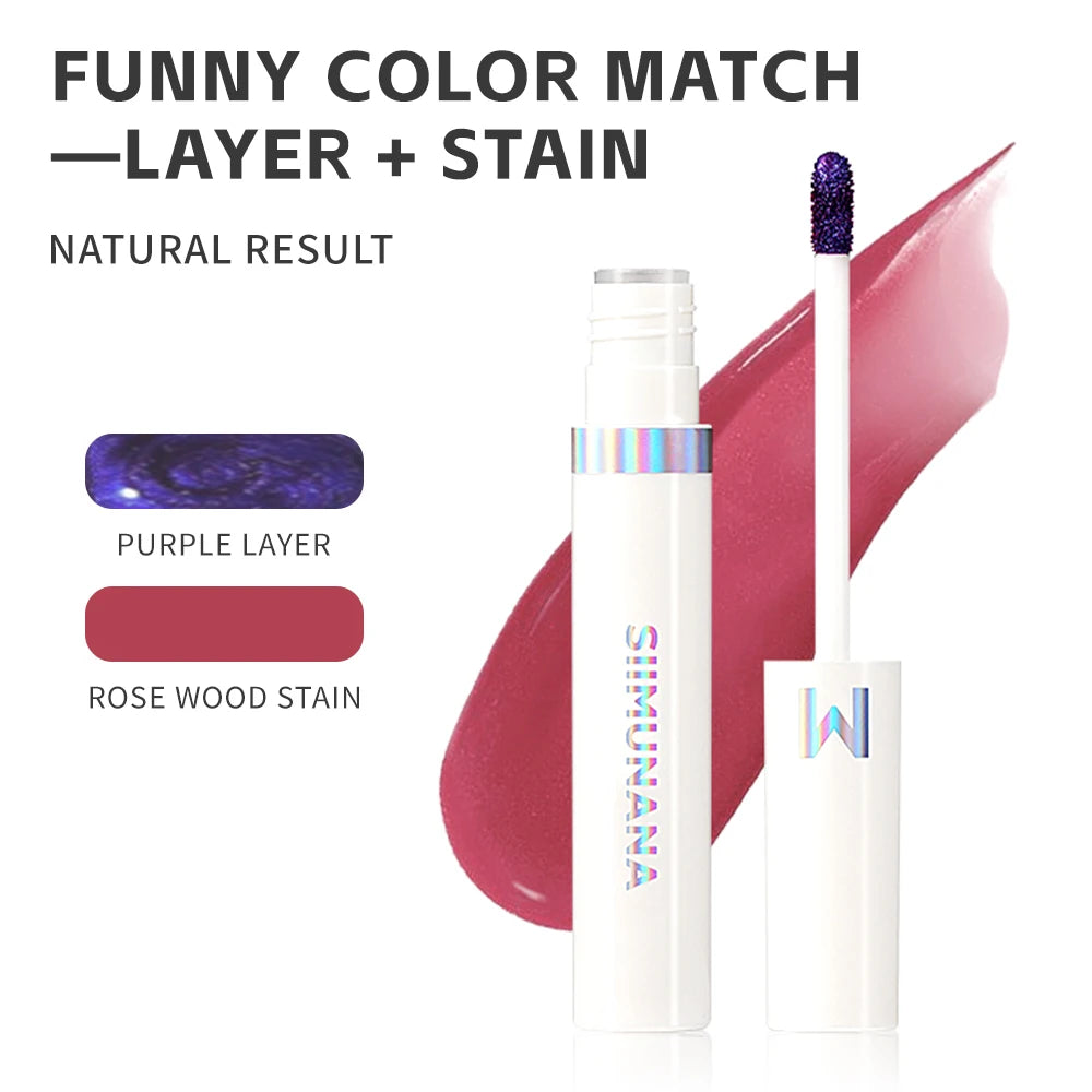 Lip Stain Tint Peel Off Tattoo Korean Lipsticks Cosmetics Makeup Long Lasting Waterproof Peel Off Lip Stain Pink Red Glosses