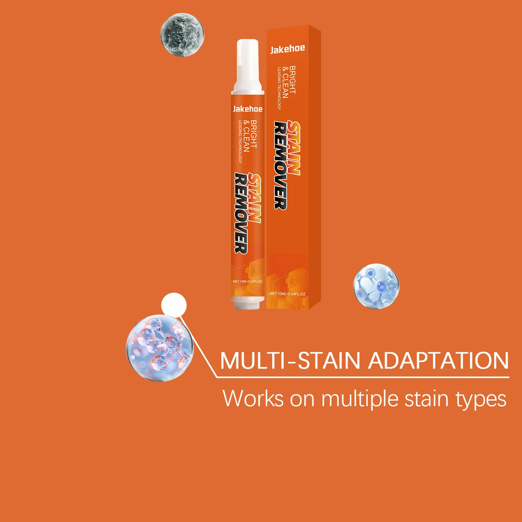 Stain Remover Stick Gentle Laundry Pen for Delicate Fabrics Natural Lipase Citric Acid Clothing Spot Cleaner Portable 10ml