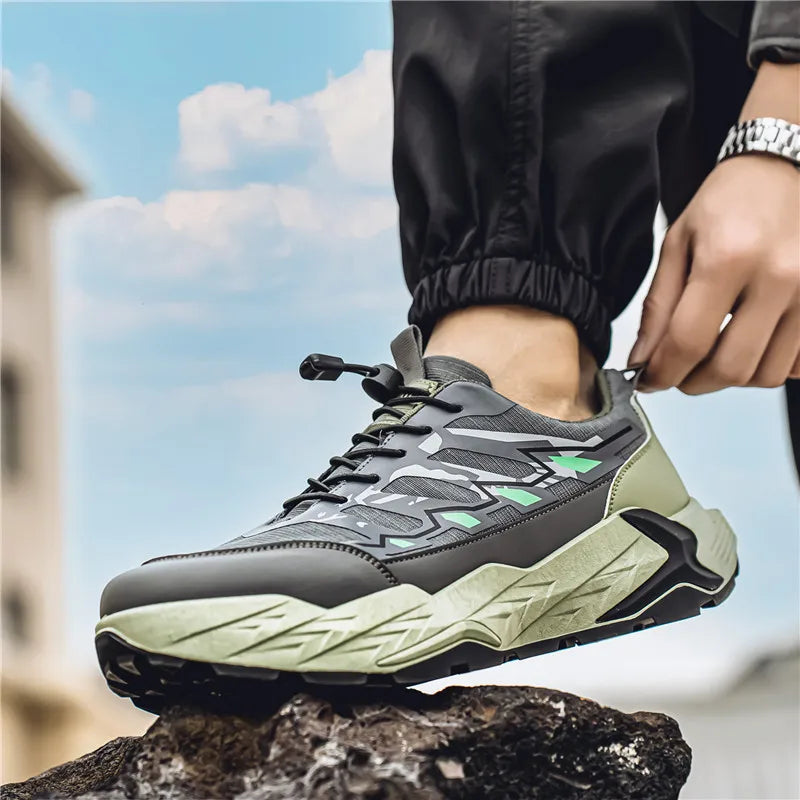 Original Men's Athletics Shoes Thick Sole Non-slip Running Sports Shoes Outdoor Versatile Casual Shoes for Men Zapatos De Hombre