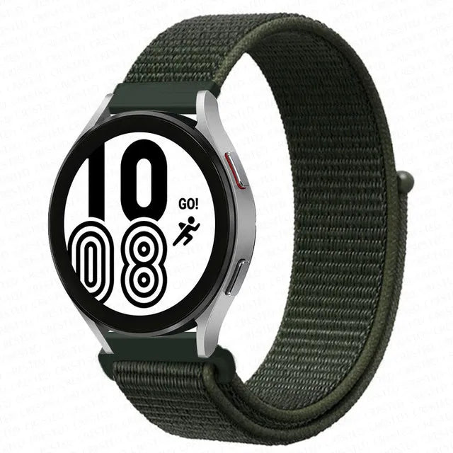 22mm 20mm Band for Samsung Galaxy Watch 7 FE 4 6 classic 5 Pro 3 active 2/correa Nylon Bracelet Huawei watch GT 2 3 pro 4 strap