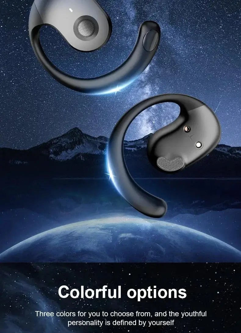 Wireless Headphones Bluetooth 5.4 Headset With Mic HiFi Stereo Sound Earphones Smart Touch Sports Waterproof Earbuds For iPhone