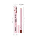 Long Lasting Waterproof Matte Lip Liner Peel-Off Lip Tattoo Tint Precise Reddish Brown Lip Contour Stain New