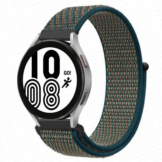 22mm 20mm Band for Samsung Galaxy Watch 7 FE 4 6 classic 5 Pro 3 active 2/correa Nylon Bracelet Huawei watch GT 2 3 pro 4 strap