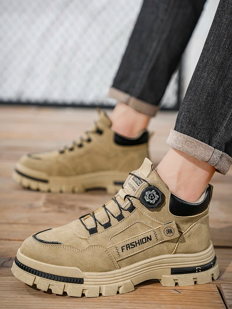 Outdoor Casual Comfortable Walking Sports Shoes for Hiking And Street Style Fashionable Skateboarding Work Shoes